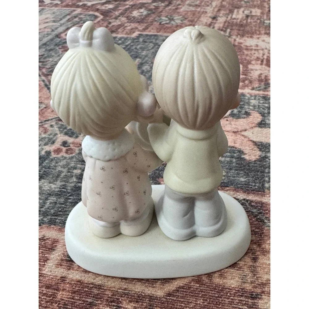 Retired Precious Moments 25th Anniversary Figurine‎ God Blessed Our Years 1983